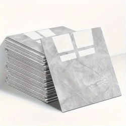 Gri Mermer Desen Du Sticker (30*30) - Lisinya