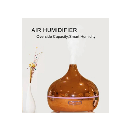 Hava Nemlendirici Parlak Gold Aromatik Oda Kokusu 550 Ml Kahve Aroma Difüzörü Buhar Nemlendırıcı - Lisinya Hava Nemlendirici Parlak Gold Aromatik Oda Kokusu 550 Ml Kahve Aroma Difüzörü Buhar Nemlendırıcı - Lisinya