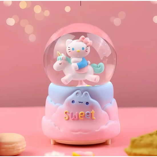 Hello Kitty İçi Dönmeli Püskürtmeli Işıklı Müzikli Kar Küresi Büyük Boy Alk3036 - Lisinya Hello Kitty İçi Dönmeli Püskürtmeli Işıklı Müzikli Kar Küresi Büyük Boy Alk3036 - Lisinya