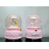 Hello Kitty İçi Dönmeli Püskürtmeli Işıklı Müzikli Kar Küresi Büyük Boy Alk3037 - Lisinya