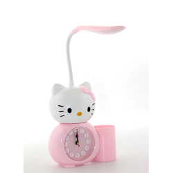 Hello Kitty Masa Lambası Saat Ve Kalemlik Alk2584 - Lisinya