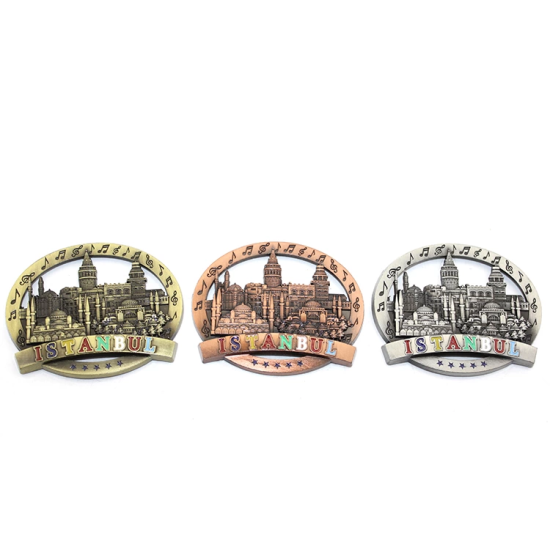 İstanbul Temalı Metal Magnet Alk3329 - Lisinya İstanbul Temalı Metal Magnet Alk3329 - Lisinya