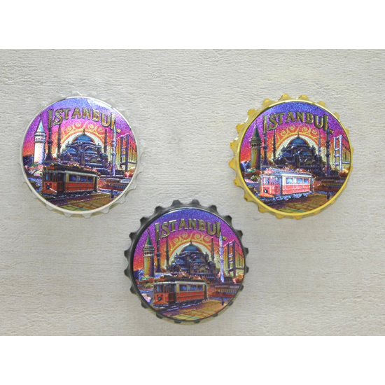 İstanbul Temalı Metal Magnet Alk4340 - Lisinya İstanbul Temalı Metal Magnet Alk4340 - Lisinya