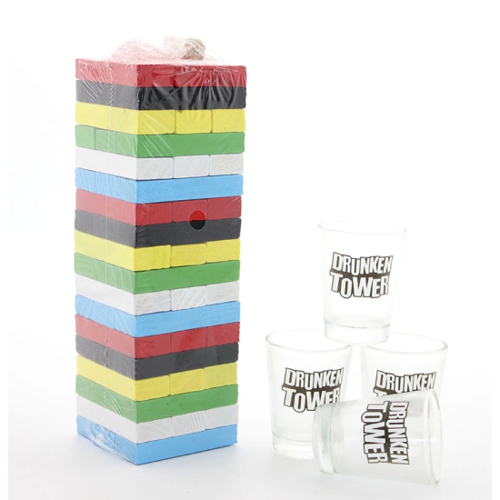 Jenga Shot Bardak Oyunu Alk1493 - Lisinya Jenga Shot Bardak Oyunu Alk1493 - Lisinya