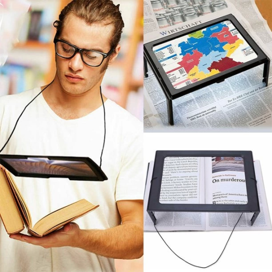 Led Işıklı Kitap Okuma Büyüteç - Lisinya Led Işıklı Kitap Okuma Büyüteç - Lisinya
