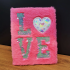 Love Tasarımlı Peluş Defter - Lisinya