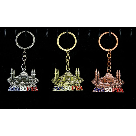 Metal Ayasofya Anahtarlık Alk2206 - Lisinya Metal Ayasofya Anahtarlık Alk2206 - Lisinya