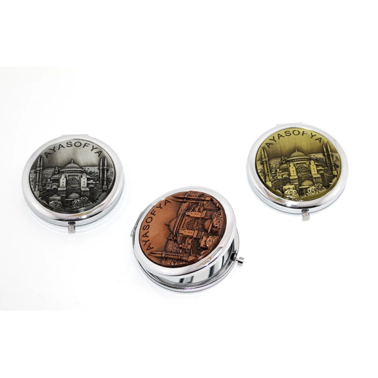 Metal İstanbul Temalı Yöresel Kabartmalı El Aynası 2alk110 - Lisinya Metal İstanbul Temalı Yöresel Kabartmalı El Aynası 2alk110 - Lisinya