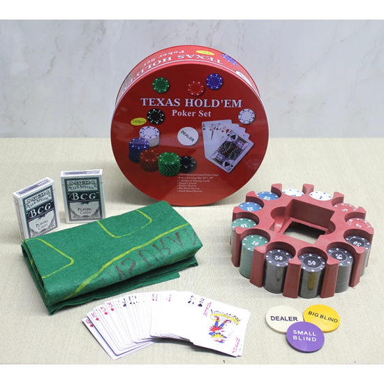 Metal Kutulu 240 Chip Ve 2 Adet İskambil Kağit Setine Sahip Poker Oyunu Alk3539 - Lisinya Metal Kutulu 240 Chip Ve 2 Adet İskambil Kağit Setine Sahip Poker Oyunu Alk3539 - Lisinya