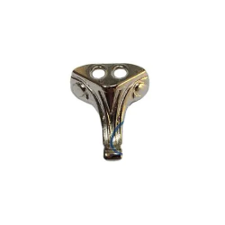 Moda Taşlı Ahşap, Mdf, Sunta Sandık Ayağı, Kutu Ayak 1,5 Cm - Nikel - Lisinya