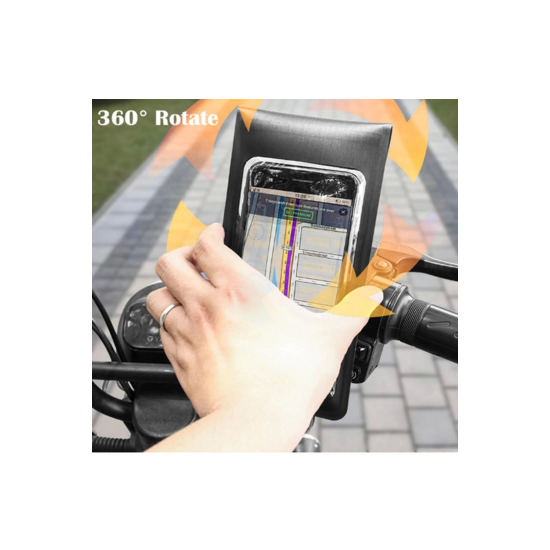 Motosiklet Bisiklet 360° Döndürülebilir Su Geçirmez Telefon Kılıfı Telefon Tutucu 4’’-7.2 İnç - Lisinya Motosiklet Bisiklet 360° Döndürülebilir Su Geçirmez Telefon Kılıfı Telefon Tutucu 4’’-7.2 İnç - Lisinya
