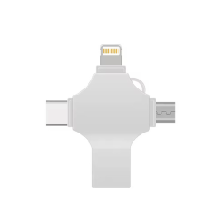 Otg 4in1 Cep Telefonu Çok Fonksiyonlu Usb Flash Bellek 128 Gb Type-c, Micro Sd Ve Kart Okuyucu - Lisinya