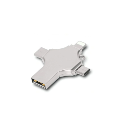 Otg 4in1 Cep Telefonu Çok Fonksiyonlu Usb Flash Bellek 64 Gb Type-c, Micro Sd Ve Kart Okuyucu - Lisinya