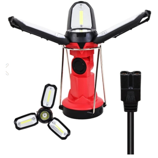 P-8801 Şarjlı Katlanabilir 3xcob Led+ 3w Led Çok Fonksiyonlu Kamp Feneri - Lisinya P-8801 Şarjlı Katlanabilir 3xcob Led+ 3w Led Çok Fonksiyonlu Kamp Feneri - Lisinya