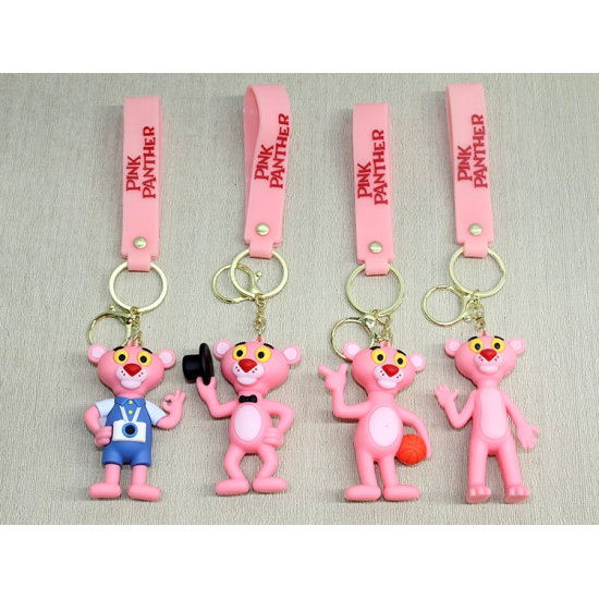 Pembe Panter Silikon Anahtarlık Alk4271 - Lisinya Pembe Panter Silikon Anahtarlık Alk4271 - Lisinya