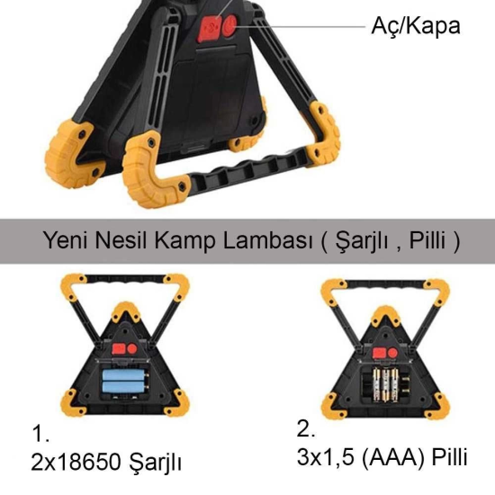 Profesyonel Kamp - Araba Lambası Bigem Bm-610 - Lisinya Profesyonel Kamp - Araba Lambası Bigem Bm-610 - Lisinya
