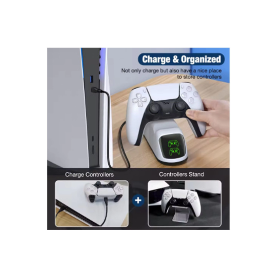Ps5 Dualsense Şarj Istasyonu Playstation 5 Uyumlu Charging Station - Lisinya Ps5 Dualsense Şarj Istasyonu Playstation 5 Uyumlu Charging Station - Lisinya