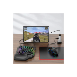 Pubg Mobil Oyun Kiti 5in1 Bt5.3 Klavye Mouse Dönüştürücü Seti Pugb Seti - Lisinya