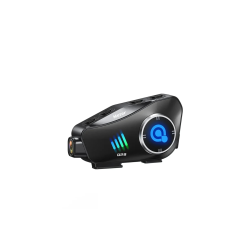 Q28 Motosiklet Kask Bluetooth Kulaklık 1080p Kamera Interkom Kulaklık Su Geçirmez Intercom - Lisinya