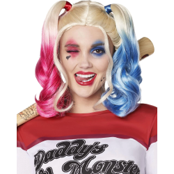 Suicide Squad Harley Quinn Kostüm Peruk - Lisinya