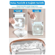 Taşınabilir Işıklı 5 Spreyli Vantilatör Buzlu Buharlı Vantilatör Mini Fan Nemlendirici - Lisinya Taşınabilir Işıklı 5 Spreyli Vantilatör Buzlu Buharlı Vantilatör Mini Fan Nemlendirici - Lisinya
