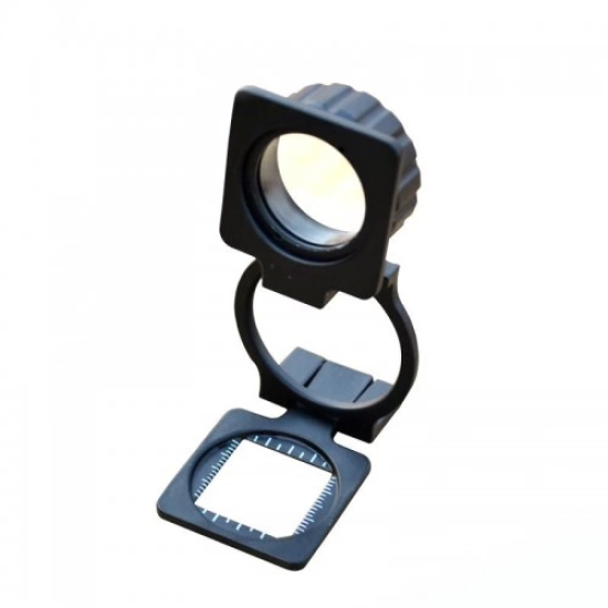 Tekstilciler Için Kumaş Kontrolü Büyüteç,katlanan, Metal 15x Büyütme - Lisinya Tekstilciler Için Kumaş Kontrolü Büyüteç,katlanan, Metal 15x Büyütme - Lisinya