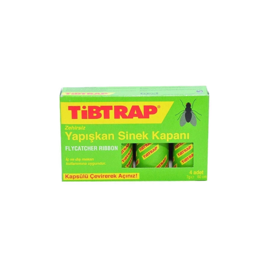 Tibtrap Yapışkan Sinek Kapanı 4 Lü - Lisinya