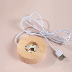 Toz Bulutu Tasarımlı Dekoratif Usb'li Gece Lambası - Lisinya