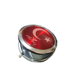 Türk Bayraklı El Aynası St00162 - Lisinya