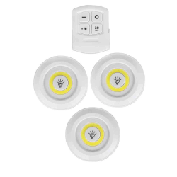 Uzaktan Kumandalı Yapışkanlı Led Spot Lamba Wt-364 - Lisinya