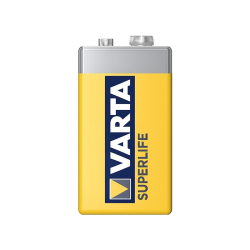 Varta Superlife Çinko 9 Volt Pil 12'li Paket - Lisinya