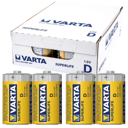 Varta Superlife Çinko Büyük D Boy Pil 24'lü Paket - Lisinya