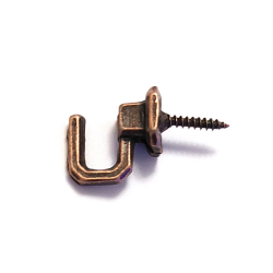 Vidalı Kanca, Askı Küçük - 15x23mm, Eskitme  - 1 Adet - Lisinya