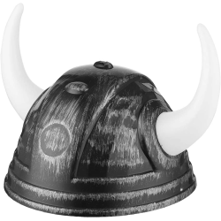 Viking Başlığı Asteriks Başlığı Gümüş Renk - Lisinya