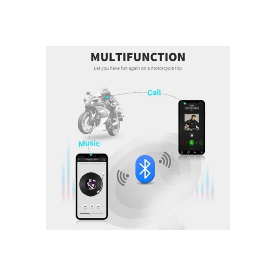 Bt22 Kask Kulaklık Bluetooth Motosiklet Kulaklık 5.0 Bluetooth Interkom Motorsiklet Kulaklık - Lisinya Bt22 Kask Kulaklık Bluetooth Motosiklet Kulaklık 5.0 Bluetooth Interkom Motorsiklet Kulaklık - Lisinya