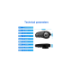 Bt35 Kask Kulaklık Bluetooth 5.0 Motosiklet Interkom Su Geçirmez Kablosuz Kulaklık - Lisinya Bt35 Kask Kulaklık Bluetooth 5.0 Motosiklet Interkom Su Geçirmez Kablosuz Kulaklık - Lisinya