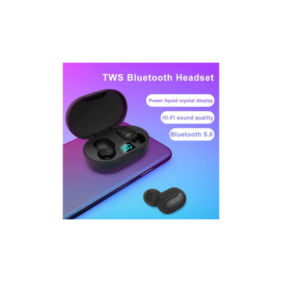 E6s Kablosuz Kulaklık Dijital Göstergeli Bluetooth Kulaklık 5.0 - Lisinya E6s Kablosuz Kulaklık Dijital Göstergeli Bluetooth Kulaklık 5.0 - Lisinya