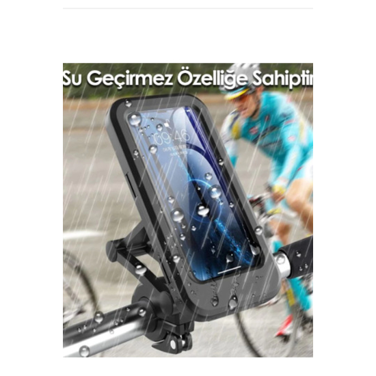 Gidon Bağlantılı Su Geçirmez Mıknatıslı Motorsiklet Telefon Tutucu - Lisinya Gidon Bağlantılı Su Geçirmez Mıknatıslı Motorsiklet Telefon Tutucu - Lisinya