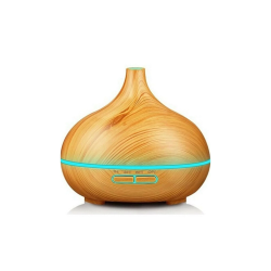 Hava Nemlendirici 7 Led Işıklı Aromatik Oda Kokusu 550 Ml Kahve Aroma Difüzörü Buhar Makinası - Lisinya