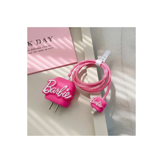 İphone 18w/20w Uyumlu Barbie Şarj Kılıfı, Şarj Kablosu Örme Aparatı, Toparlayıcı - Lisinya İphone 18w/20w Uyumlu Barbie Şarj Kılıfı, Şarj Kablosu Örme Aparatı, Toparlayıcı - Lisinya