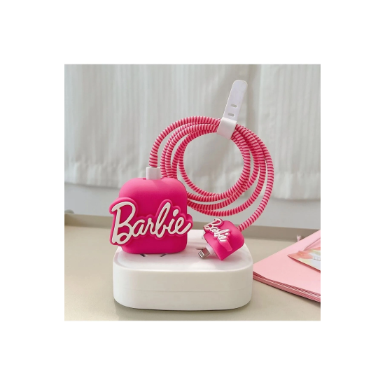 İphone 18w/20w Uyumlu Barbie Şarj Kılıfı, Şarj Kablosu Örme Aparatı, Toparlayıcı - Lisinya İphone 18w/20w Uyumlu Barbie Şarj Kılıfı, Şarj Kablosu Örme Aparatı, Toparlayıcı - Lisinya