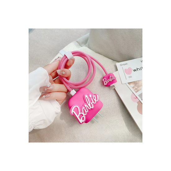 İphone 18w/20w Uyumlu Barbie Şarj Kılıfı, Şarj Kablosu Örme Aparatı, Toparlayıcı - Lisinya İphone 18w/20w Uyumlu Barbie Şarj Kılıfı, Şarj Kablosu Örme Aparatı, Toparlayıcı - Lisinya