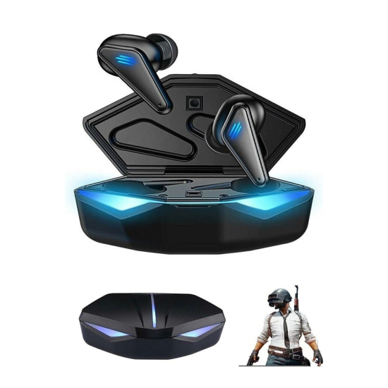 K-55 True Kablosuz Oyuncu Kulaklığı Işıklı Kulakiçi Bluetooth Kulaklık 5.0 - Lisinya K-55 True Kablosuz Oyuncu Kulaklığı Işıklı Kulakiçi Bluetooth Kulaklık 5.0 - Lisinya