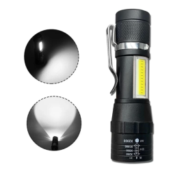 Wuben Wb-017 Zoomlu Şarjlı Cob Led Güçlü El Feneri - Lisinya