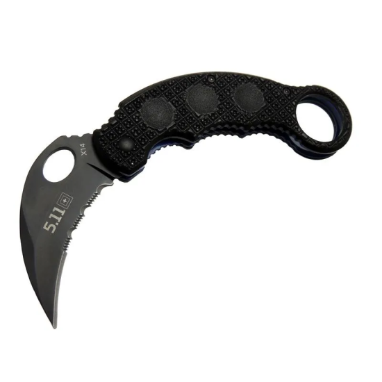 X14 5.11 Siyah Karambit Koleksiyon Çakı 16 Cm - Plastik Sap - Lisinya X14 5.11 Siyah Karambit Koleksiyon Çakı 16 Cm - Plastik Sap - Lisinya