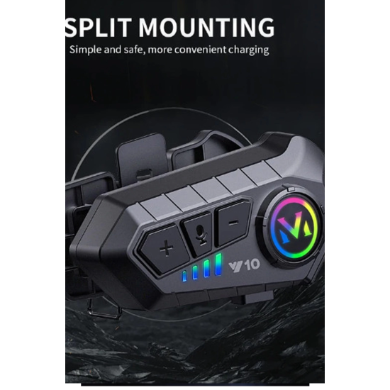 Y10 Kask Kulaklık Bluetooth Motosiklet Kulaklık 5,3 Bluetooth Intercom Motorsiklet Kulaklık - Lisinya Y10 Kask Kulaklık Bluetooth Motosiklet Kulaklık 5,3 Bluetooth Intercom Motorsiklet Kulaklık - Lisinya
