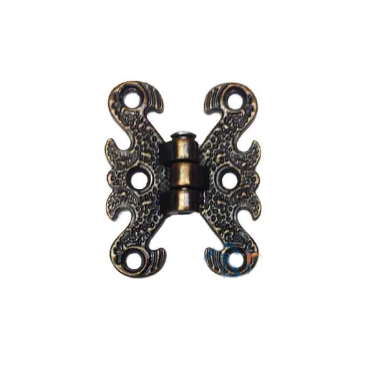 Zamak Kelebek Menteşe - Küçük, 30x40mm, Oksit, 100 Adet - Lisinya Zamak Kelebek Menteşe - Küçük, 30x40mm, Oksit, 100 Adet - Lisinya