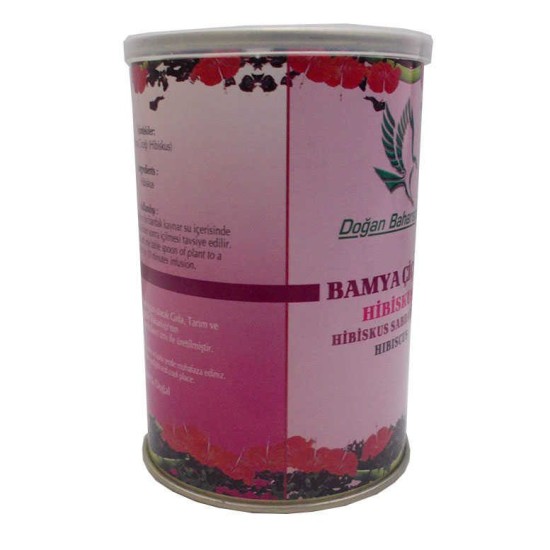 Afrika Bamya Çiçeği Hibiskus Mekke Gülü Doğal 100 Gr Teneke Kutu Afrika Bamya Çiçeği Hibiskus Mekke Gülü Doğal 100 Gr Teneke Kutu