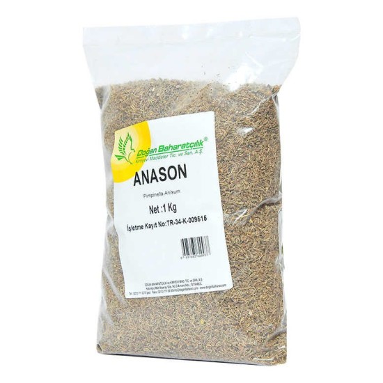 Anason Tohumu Doğal Tane 1000 Gr Paket Anason Tohumu Doğal Tane 1000 Gr Paket