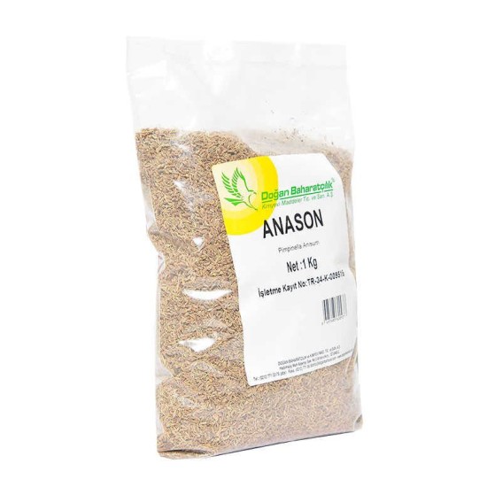 Anason Tohumu Doğal Tane 1000 Gr Paket Anason Tohumu Doğal Tane 1000 Gr Paket